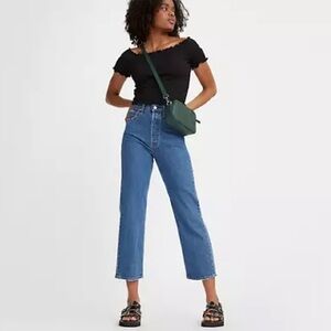 Levis Ribcage Straight High Waist Jeans Size 31